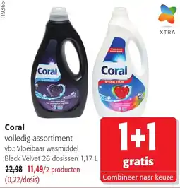 Colruyt Coral volledig assortiment aanbieding