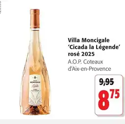 Colruyt Villa Moncigale 'Cicada la Légende' rosé 2025 aanbieding