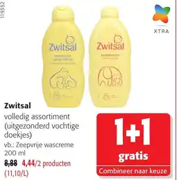 Colruyt Zwitsal volledig assortiment aanbieding