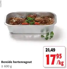 Colruyt Bereide hertenragout aanbieding