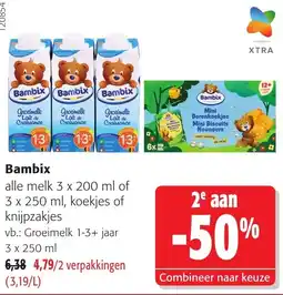 Colruyt Bambix alle melk aanbieding