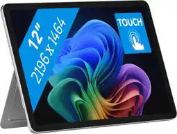 Coolblue Microsoft Surface Pro 12 Copilot+ PC Snapdragon X Plus / 16GB / 256 GB aanbieding