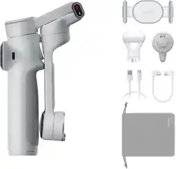 Coolblue Insta360 Flow 2 Pro Creator Bundel Stone Gray aanbieding