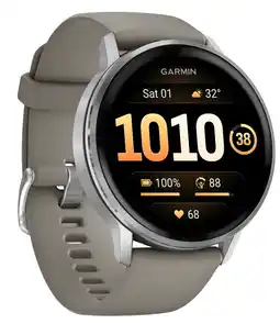 Coolblue Garmin Venu 4 Argent/Gris 45 mm aanbieding