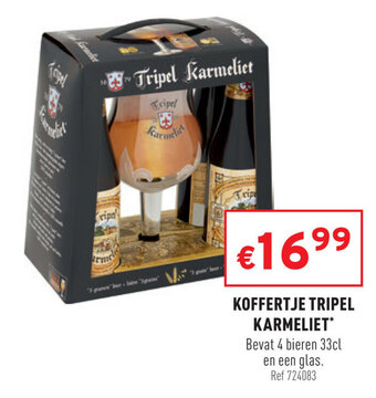 Koffertje Tripel Karmeliet