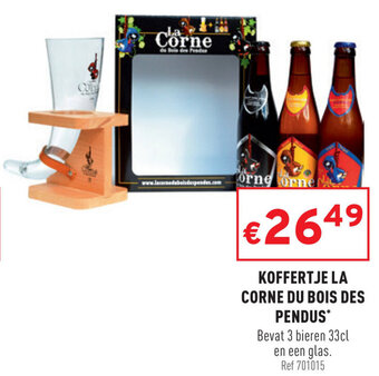 Koffertje La Corne Du Bois des Pendus