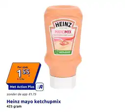 Action Heinz mayo ketchupmix aanbieding