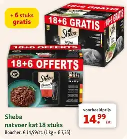 Maxi Zoo Sheba natvoer kat aanbieding