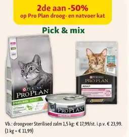 Maxi Zoo Pro Plan droog- en natvoer kat aanbieding