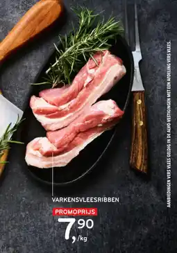 Alvo varkensvleesribben aanbieding