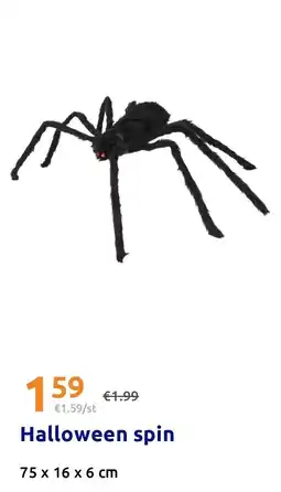 Action Halloween spin aanbieding