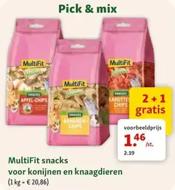 Maxi Zoo MultiFit snacks aanbieding
