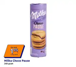 Action milka choco pause aanbieding