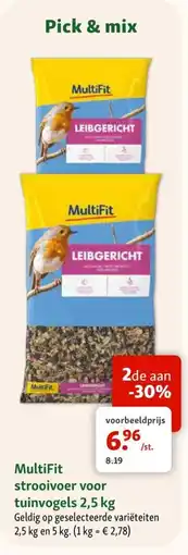 Maxi Zoo MultiFit strooivoer voor tuinvogels aanbieding