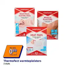 Action Thermofect warmtepleisters aanbieding