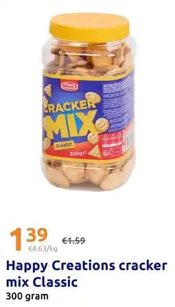 Action Happy Creations cracker mix Classic aanbieding