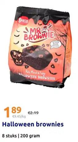 Action Halloween brownies aanbieding
