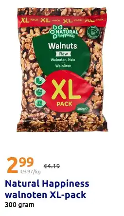 Action Natural Happiness walnoten XL-pack aanbieding