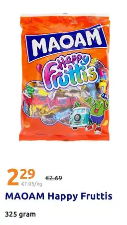 Action Maoam happy fruttis aanbieding