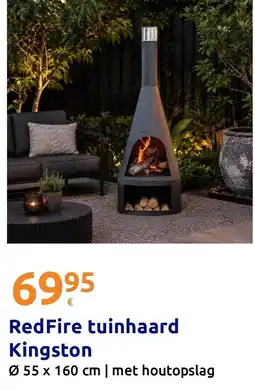 Action RedFire tuinhaard Kingston aanbieding