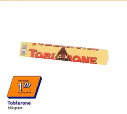 Action Toblerone aanbieding