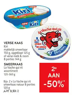 Alvo Smeerkaas La Vache qui rit assortiment aanbieding