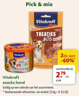 Maxi Zoo Vitakraft snacks hond aanbieding
