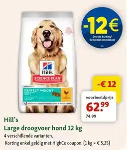 Maxi Zoo Hill's Large droogvoer hond aanbieding