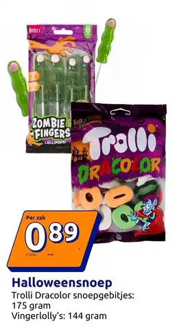 Action Halloween snoep aanbieding
