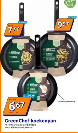 Action GreenChef koekenpan aanbieding