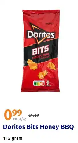 Action Doritos Bits Honey BBQ aanbieding