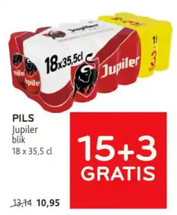 Alvo Pils Jupiler blik aanbieding
