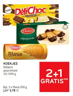 Alvo Koekjes Delacre assortiment aanbieding