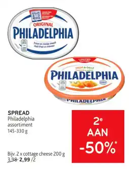 Alvo Spread philadelphia assortiment aanbieding