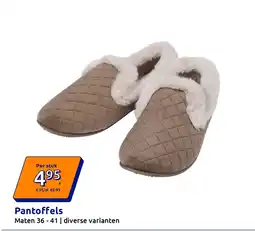 Action Pantoffels aanbieding