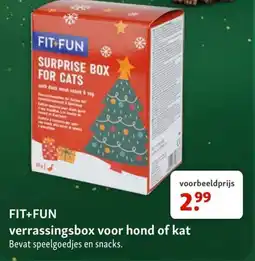 Maxi Zoo fit+fun verrassingsbox voor hond of kat aanbieding