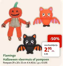 Maxi Zoo Halloween vleermuis of pompoen aanbieding
