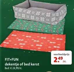 Maxi Zoo dekenasje of bed kerst aanbieding