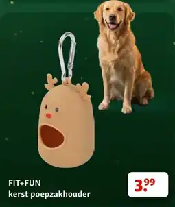 Maxi Zoo kerst poepzakhouder aanbieding