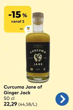 Bio Planet Curcuma Jane of Ginger Jack aanbieding
