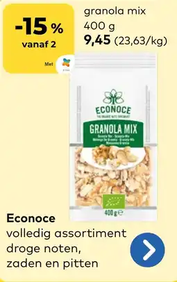 Bio Planet granola mix aanbieding