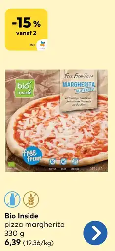 Bio Planet Bio Inside pizza margherita aanbieding