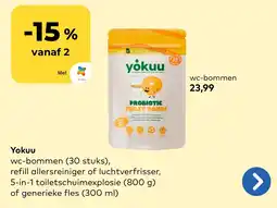 Bio Planet Yokuu wc-bommen aanbieding