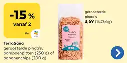 Bio Planet TerraSana geroosterde pinda's aanbieding