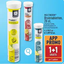 ALDI Multinorm Bruistabletten aanbieding