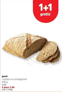 Spar pavé aanbieding