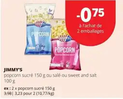 Spar popcorn aanbieding