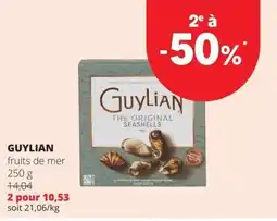 Spar Guylian fruits de mer aanbieding