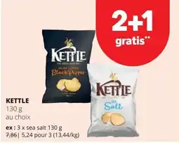 Spar Kettle chips aanbieding