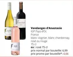 Spar Vendanges d'Anastasie aanbieding